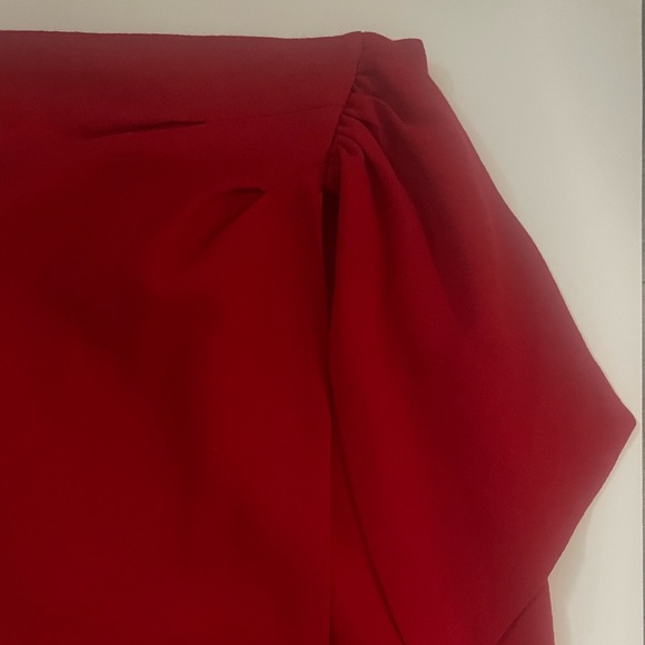 Wool Red Skirt (size 7 - 8) - Picture 3 of 10